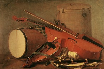 Instrumentos musicales de Henri Roland de la Porte